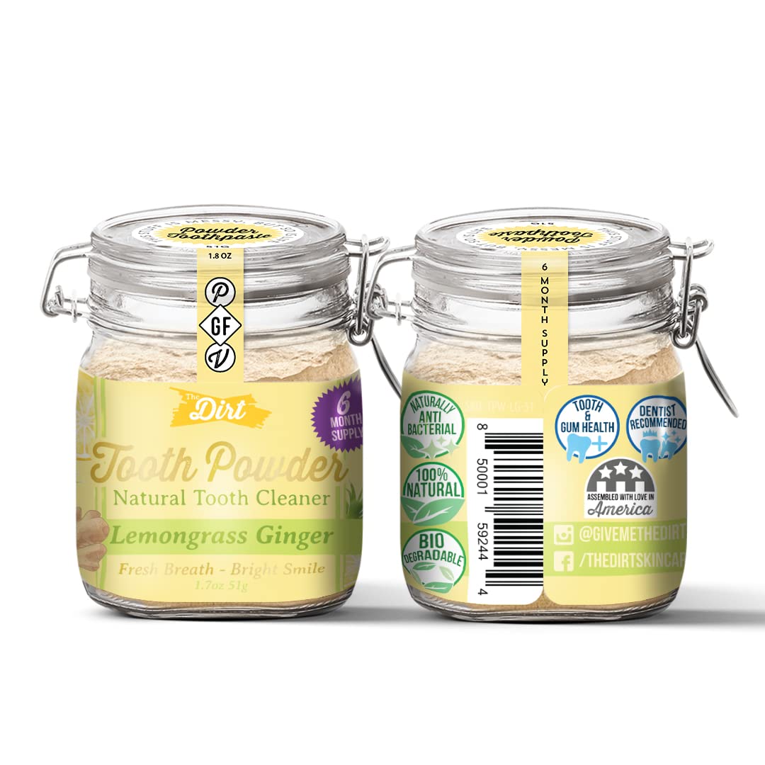 The Dirt: Organic and Natural Gluten-Free Tooth Powder - The Tribalist