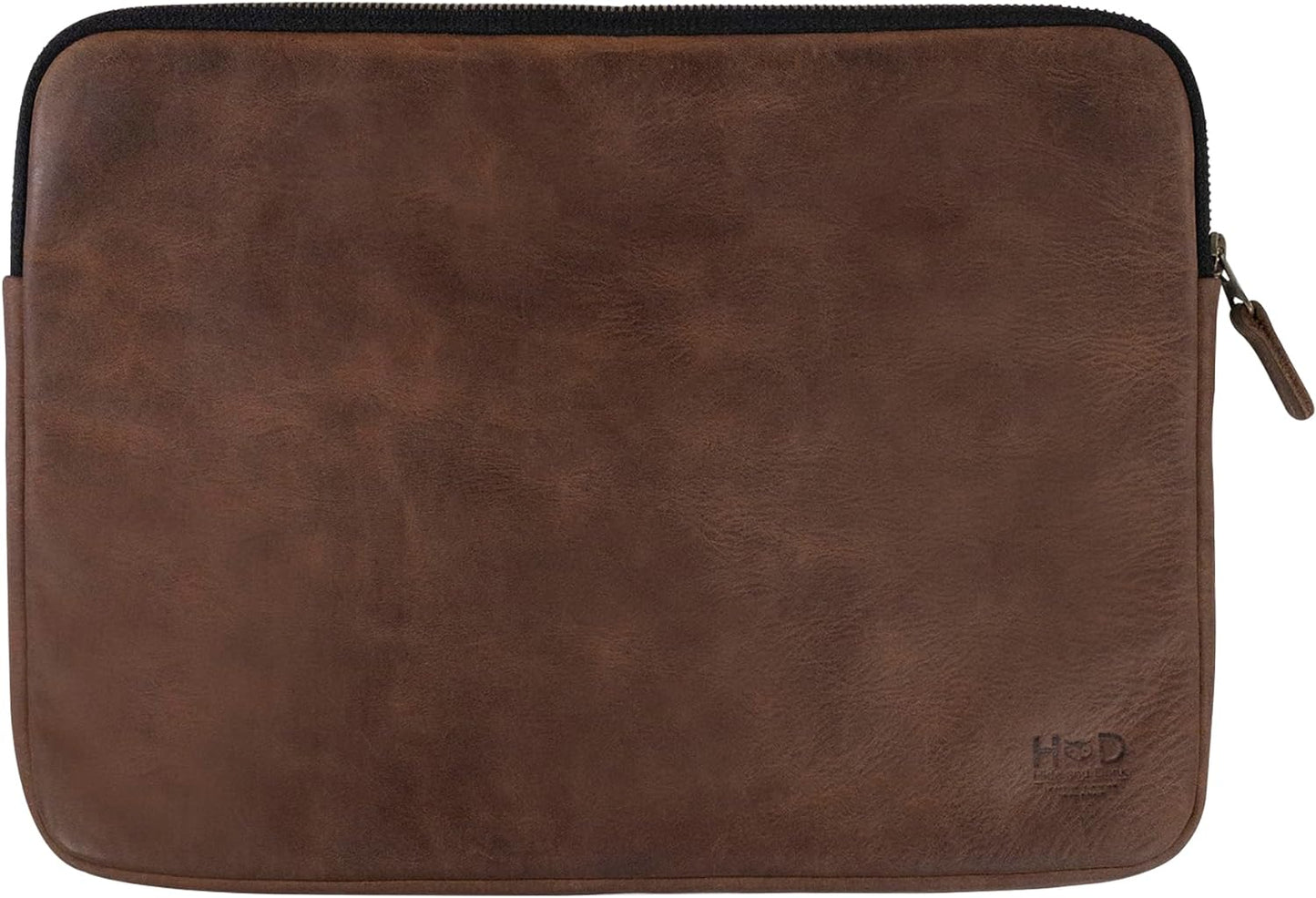Hide & Drink Hide & Drink: Handmade Full Grain Leather Laptop Sleeve with Zipper Closure - The Tribalist