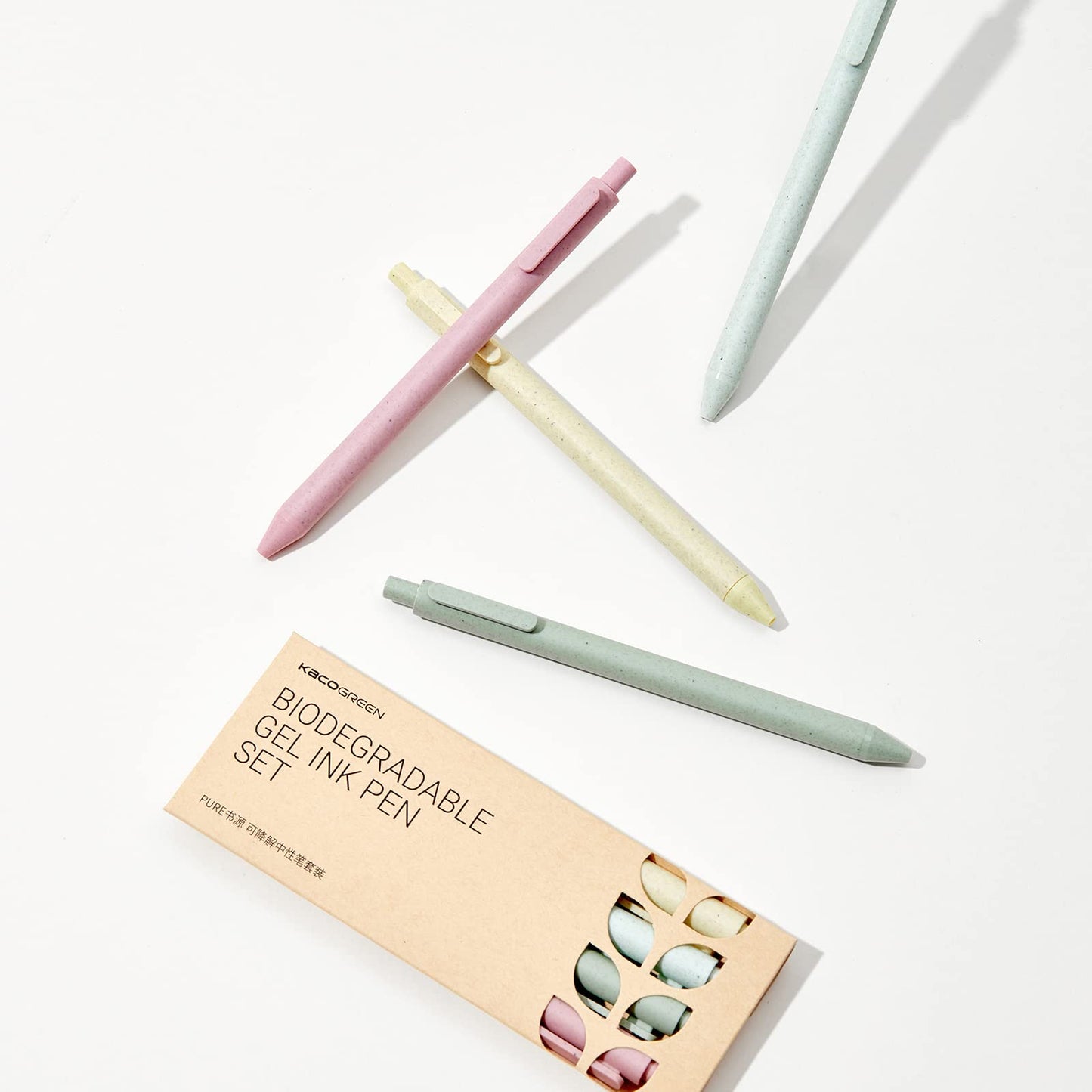 Kaco: Biodegradable Black Gel Ink Pen (Pack of 4) - The Tribalist