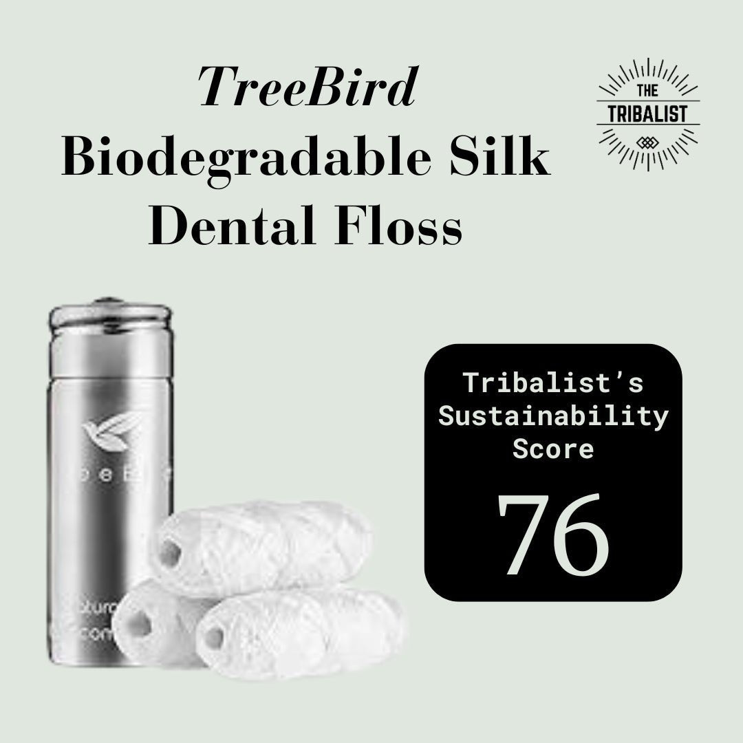 TreeBird: Biodegradable Pure Silk Dental Floss - The Tribalist