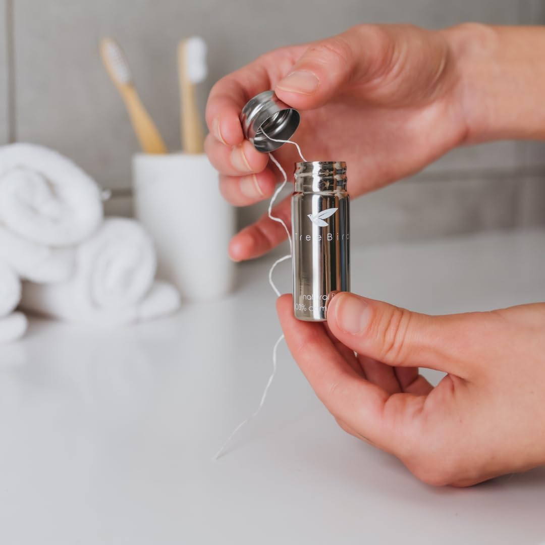 TreeBird: Biodegradable Pure Silk Dental Floss - The Tribalist